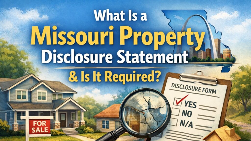 What Is a Missouri Property Disclosure Statement