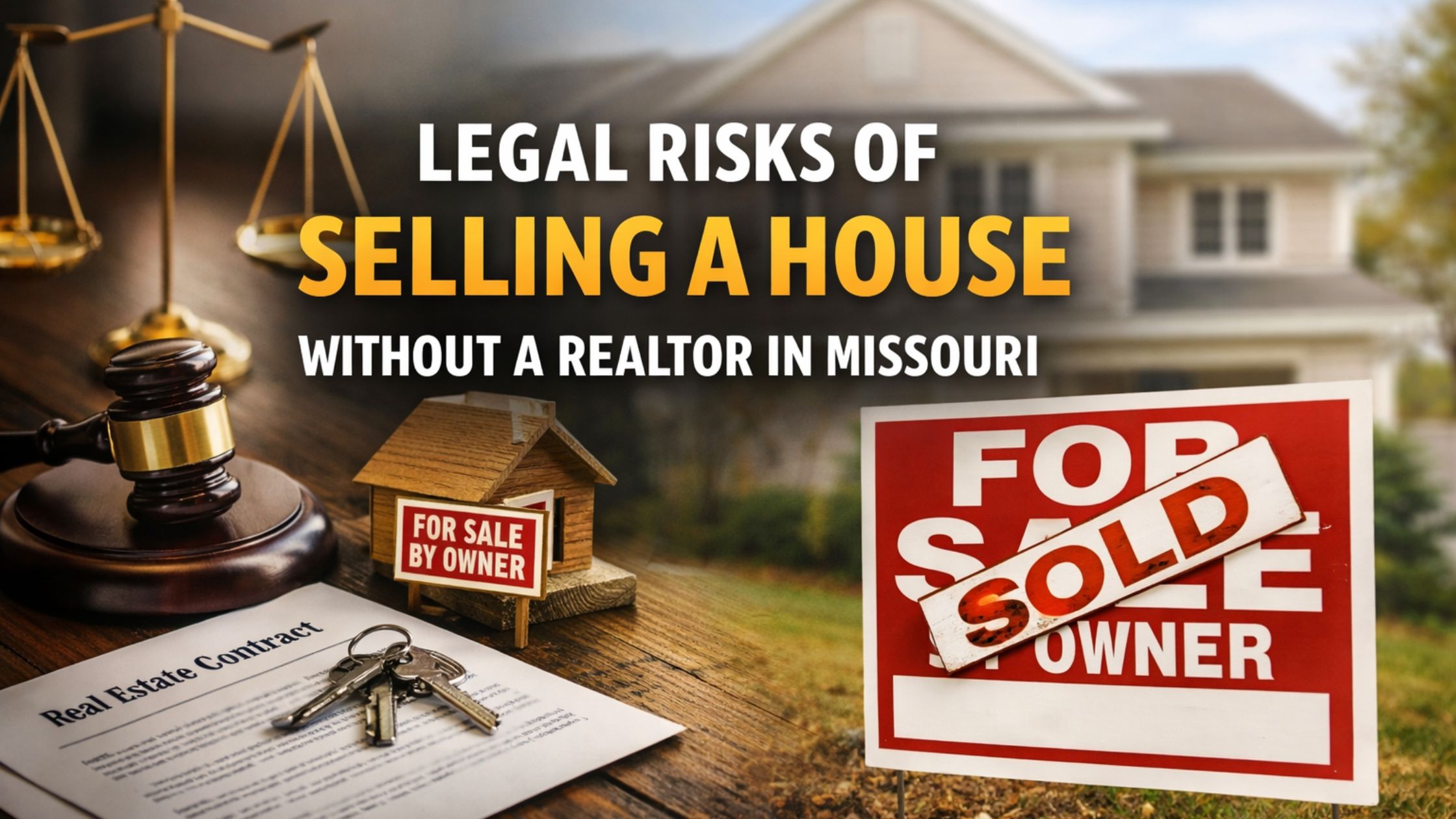 Legal Risks of Selling a House Without a Realtor in Missouri