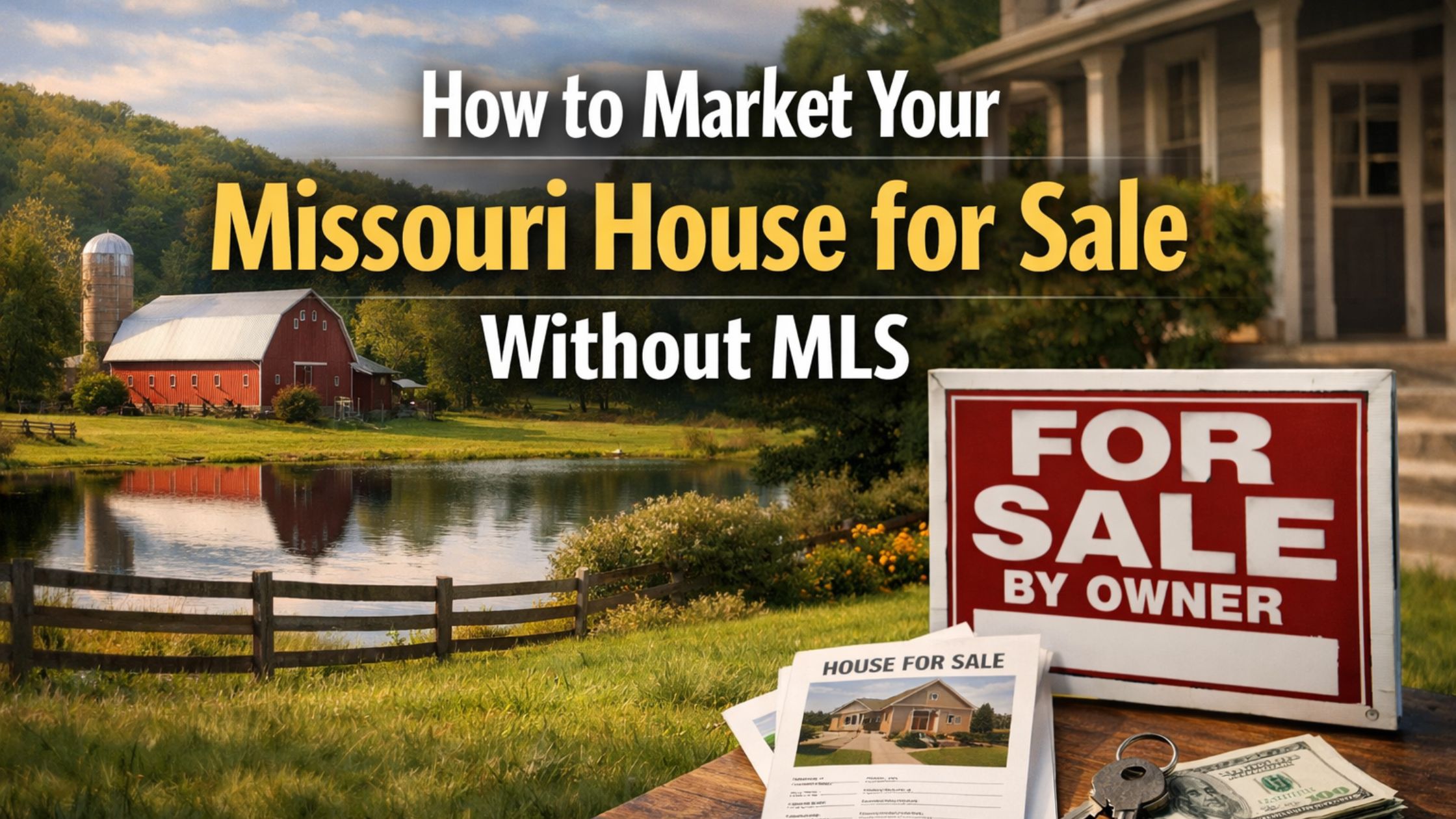 How to Market Your Missouri House for Sale Without MLS