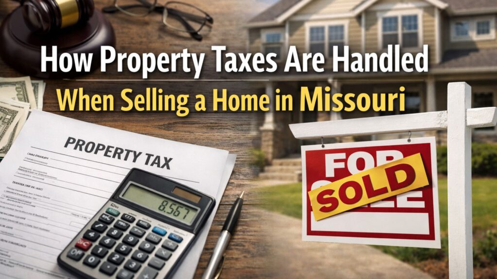 How Property Taxes Are Handled When Selling a Home in Missouri