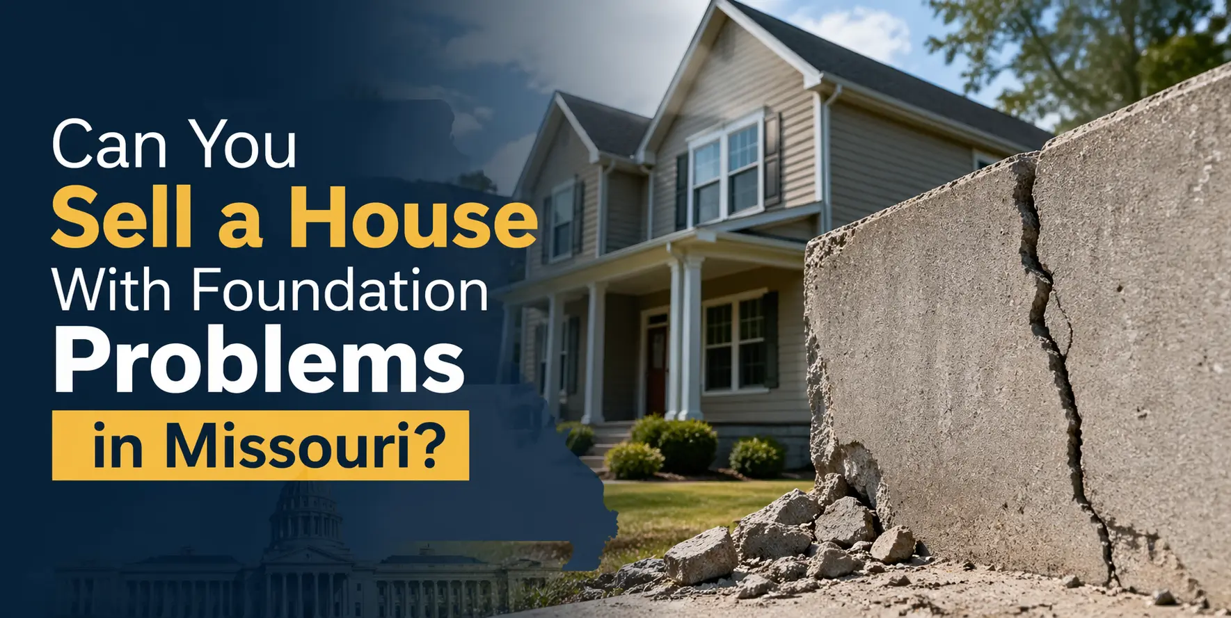 Can You Sell a House With Foundation Problems in Missouri?