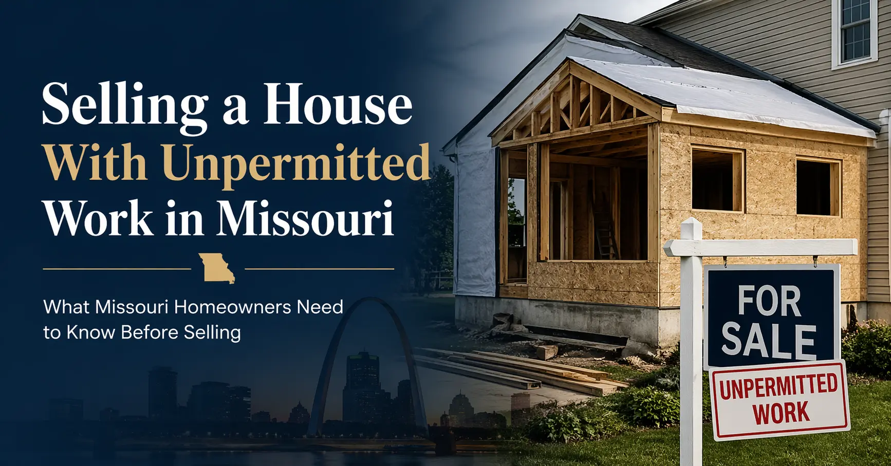 Selling a House With Unpermitted Work in Missouri