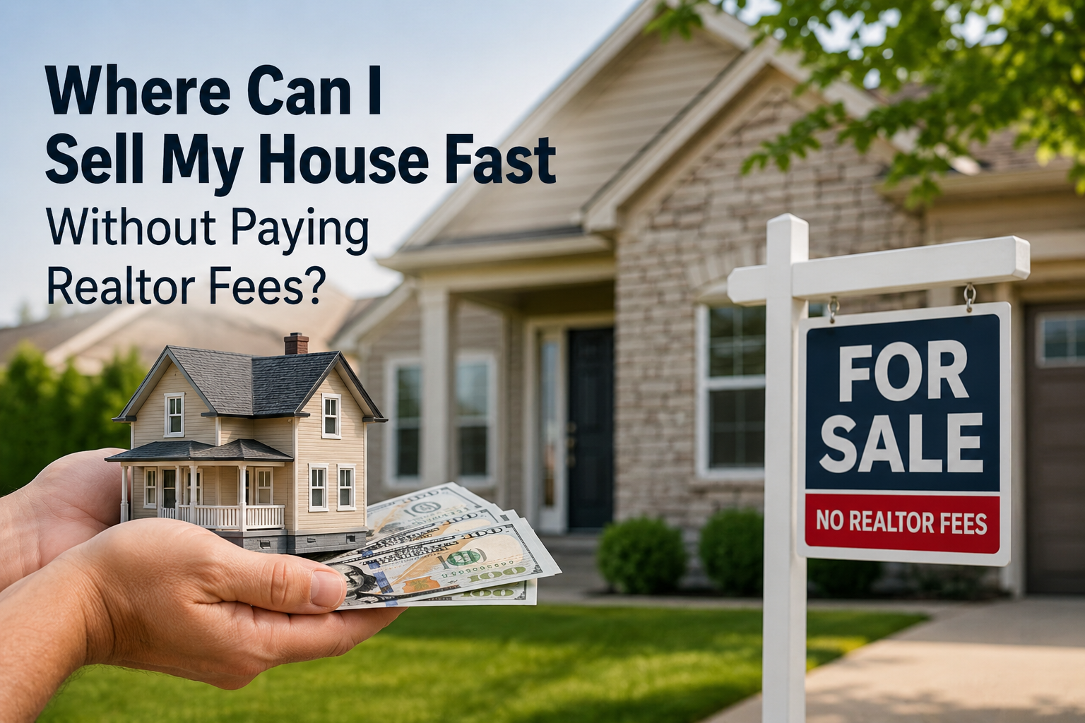 Where Can I Sell My House Fast Without Paying Realtor Fees?